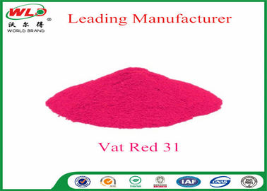 ISO9001 Indanthrene Dye C I Vat Red 31 Vat Red F3B سازگار با محیط زیست