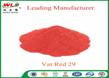 رنگ‌های شیمیایی رنگرزی عمیق C I VAT قرمز 29 Vat Scarlet R Vat رنگ‌ها و رنگدانه‌ها