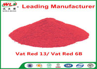 Alkali Resistance Permanent Fabric Dye C I Vat Red 13 Vat Red 6B Dyestuffs