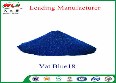 رنگرزی آبی وات دوستدار محیط زیست CI Vat Blue 18 Navy Blue Ra Dyeing Of Cotton